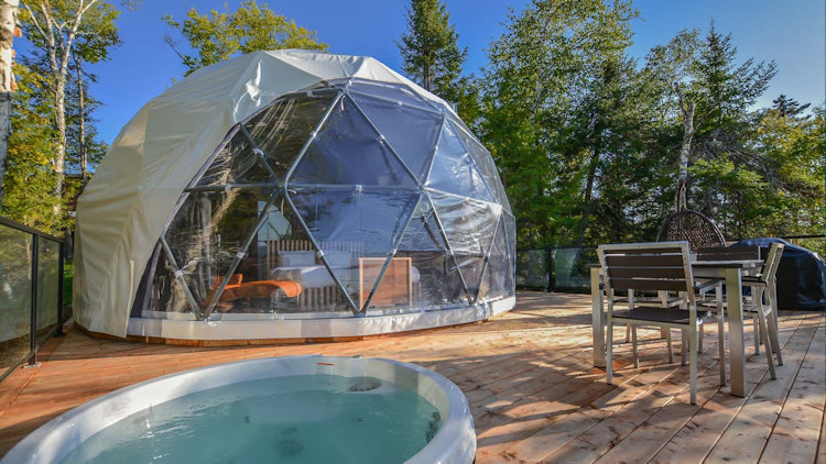 Canada's Bel Air Tremblant introduces Luxury Glamping Domes & Pods
