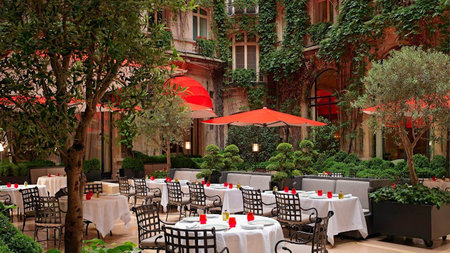 Chef Jean Imbert Takes the Helm at Hotel Plaza Athenee’s Iconic La Cour Jardin