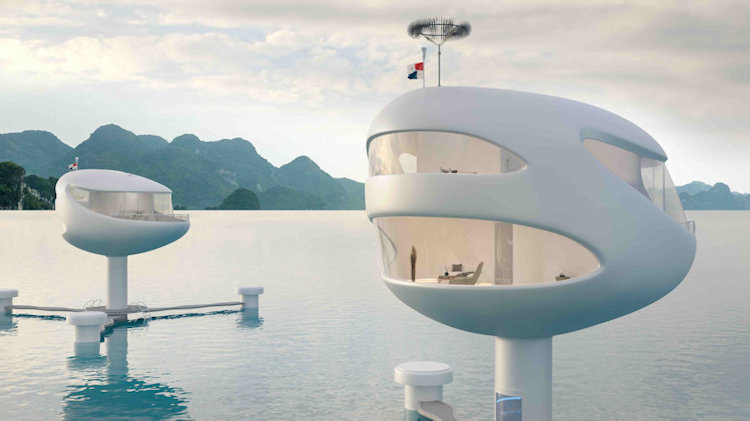 The Worlds First Eco Restorative Futuristic Floating Homes 84206 