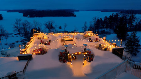 Experience Luxurious & Intimate Dining at Muskoka Ice Caves at JW Marriott The Rosseau Muskoka Resort & Spa