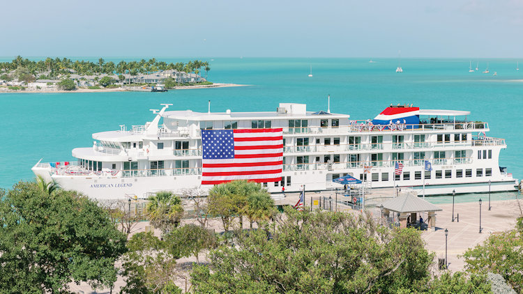 American Legend, Newest Small Ship in the Country, Christened in Key West, Florida