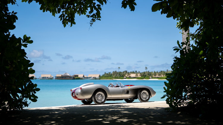 A Ferrari in Paradise at Waldorf Astoria Maldives Ithaafushi 