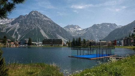 Switzerland’s First Floating Padel Court Opens