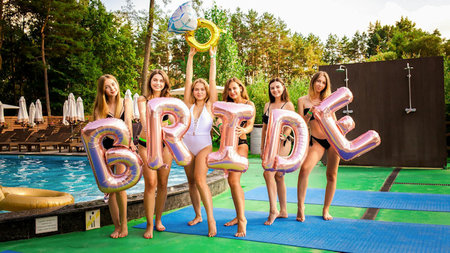 How Can a Playful Pool Theme Elevate a Bachelorette Weekend