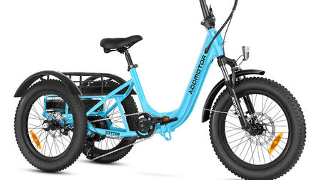 Space-Saving Mobility: Meet Addmotor Citytan M-315 Folding Electric Trike — Compact & Powerful
