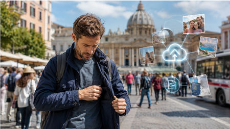 The Hidden Risk of Phone Theft in Popular Tourist Destinations (And How to Protect Your Photos) 
