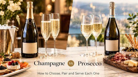 Champagne vs Prosecco: How to Choose, Pair and Serve Each One