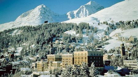 A Private Night of Skiing in St. Moritz