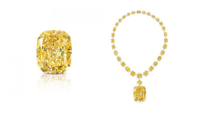 Graff Unveils 132.55 Carat Yellow Diamond