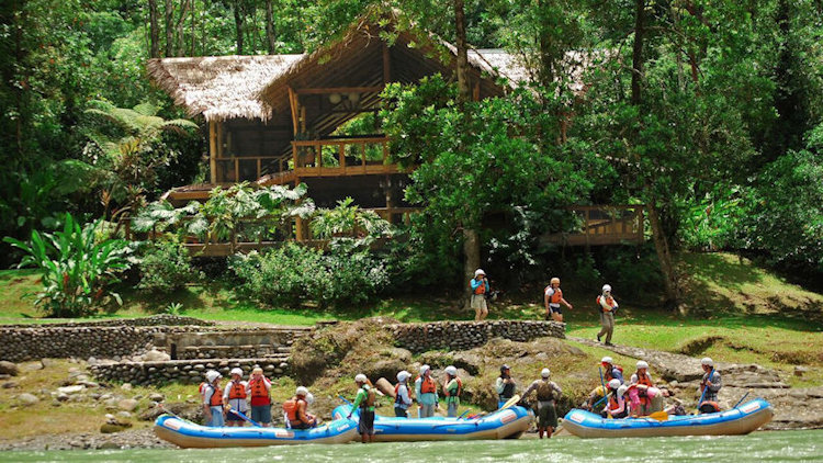 Arrive at Costa Rica's Leading Luxury Lodge by White Water