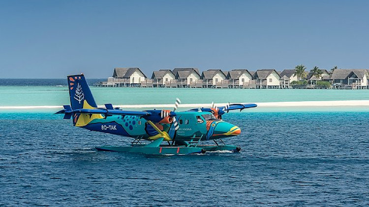 Four Seasons Resort Maldives Unveils Custom Aircraft 