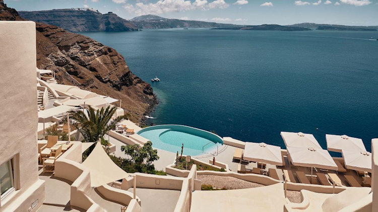 The Ulimtate Greek Escape for 2021: Mystique, Santorini - A Luxury Collection Hotel