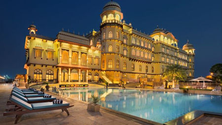 Enjoy Lavish Celebrations at India's Incredible Palace Hotel, Noor Mahal