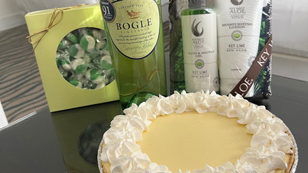 Key Lime Pie Turn-Down Service on National Key Lime Pie Day
