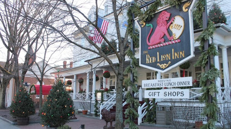 Step Into Your Own Norman Rockwell Painting at The Red Lion Inn with Festive Guest Package