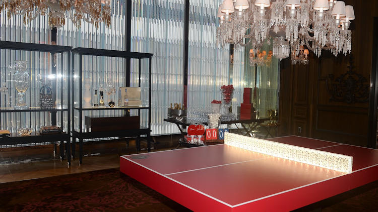 Match, Set, Point! Presenting the Crystal Courtside Experience at Baccarat Hotel New York in Celebration of the World’s Most Anticipated Tennis Tournament