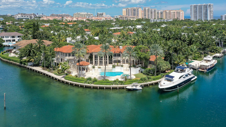 Miss Universe Owner Selling $29.5M Palatial Yacht-Ready Estate