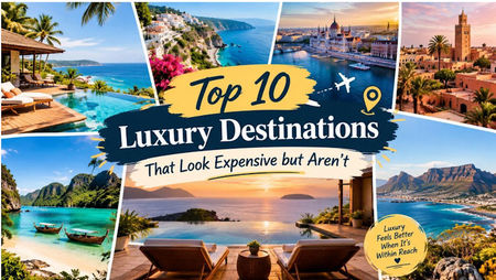 Top 10 Luxury Destinations That Look Expensive but Aren’t