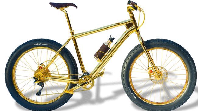 World's Most Expensive Mountain Bike Is Made With 24K Gold