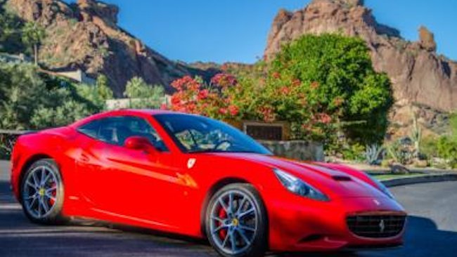 Sanctuary on Camelback Mountain's Guests Can Cruise in a Ferrari California