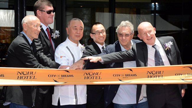 Robert De Niro Opens Luxury Nobu hotel in Manila
