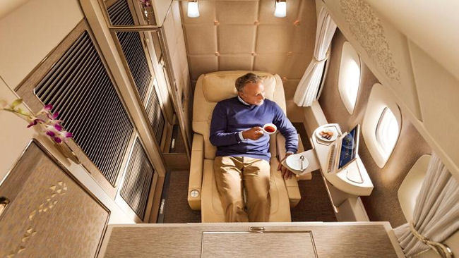Emirates Introduces Mercedes-Inspired First Class Suites