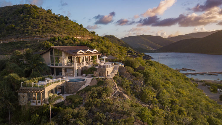 Luxe New Villa Rentals at Oil Nut Bay, British Virgin Islands