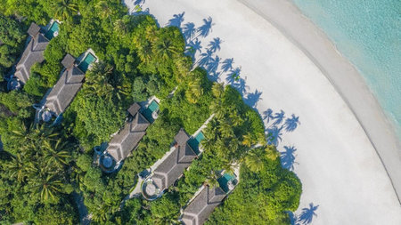Immerse Yourself in Green Spaces at Anantara Kihavah Maldives