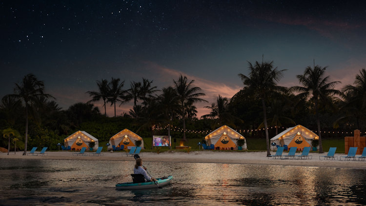 Atlantis Paradise Island Introduces Marine Life Camping Adventure