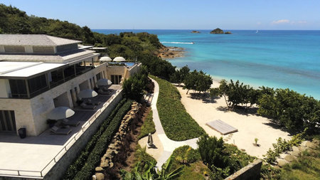 A spring break in paradise at Antigua's Pearns Bay House