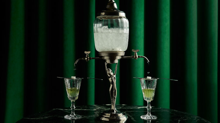 Green Bar at Hotel Café Royal Unveils New Absinthe Menu