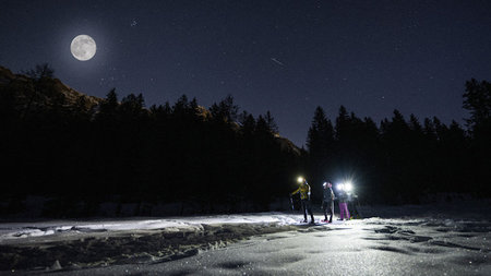 Five-star Skiing and an Atmospheric Snowshoe Hike in Northern Italy