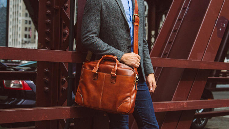 Why Men’s Leather Bags Are Trending Again
