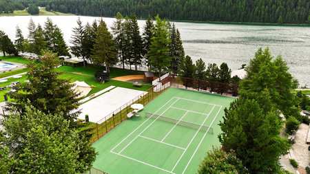 New Alpine Tennis & Padel Courts at Badrutt’s Palace St. Moritz