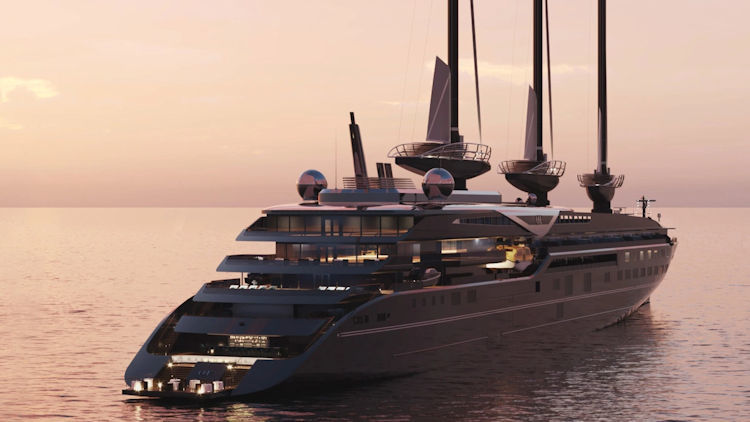 Orient Express Sailing Yachts: Orient Express Olympian Assembly Begins