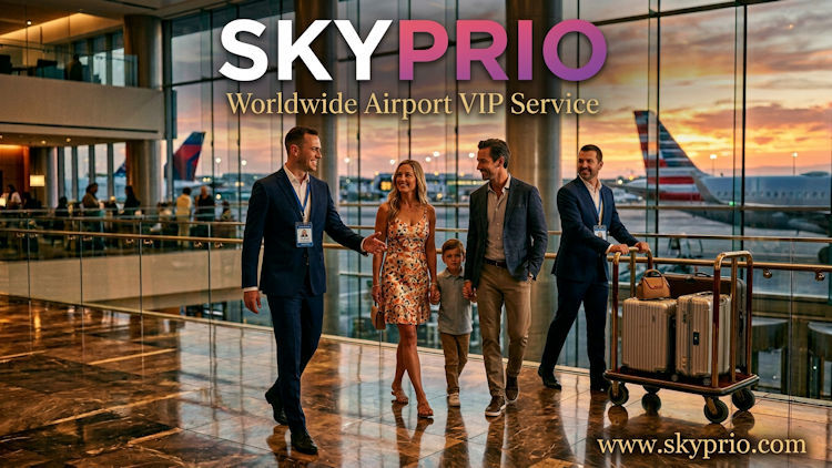 SkyPrio: The Future of Airport Travel Starts Here