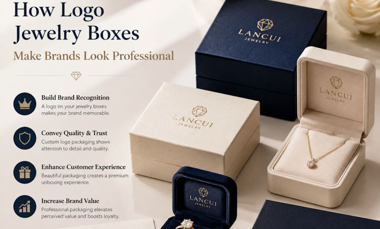 How Logo Jewelry Boxes Make Brands Look Professional