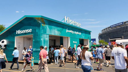 Hisense Interactive Experiences Engage Fans During FIFA World Cup 2026