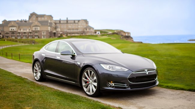 Tesla Charging Station at The Ritz-Carlton, Half Moon Bay