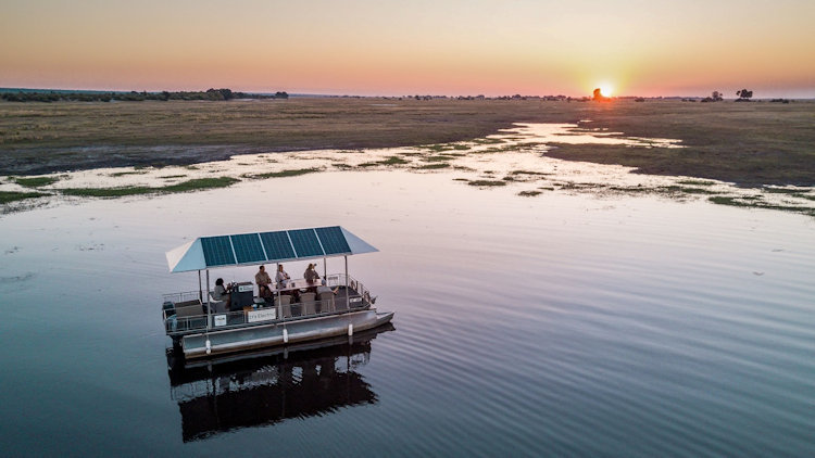 Chobe Game Lodge Completes its Fleet of Solar Powered Electric Boats