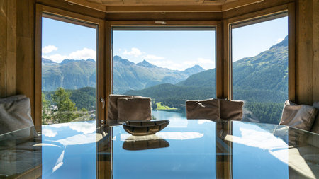 Villa Tinus, One of the most historical villas in St. Moritz