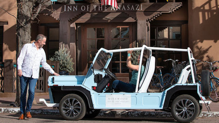 Rosewood Inn of the Anasazi Announces Partnership with Eco-Friendly Moke Rentals