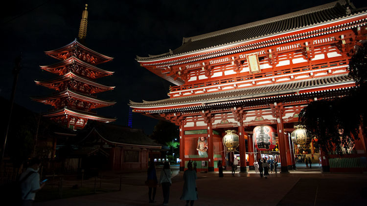 Across the Sumida River from Tokyo to Asakusa and Beyond