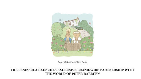 Immerse Yourself in the Delightful World of Peter Rabbit at The Peninsula Hotels 