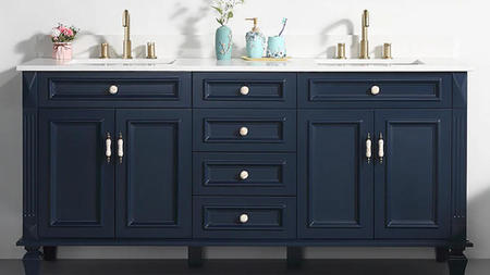Why Navy Blue Bathroom Cabinets are the Perfect Balance of Classic and Modern