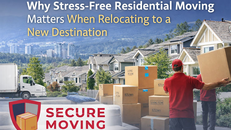Why Stress-Free Residential Moving Matters When Relocating to a New Destination