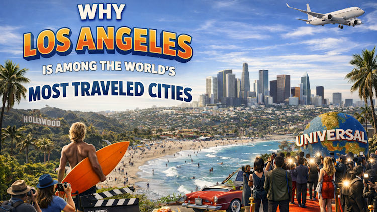 Why Los Angeles Is Among the World's Most Traveled Cities