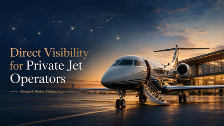 Why Private Jet Operators Need Direct Search Visibility Alongside Broker Relationships