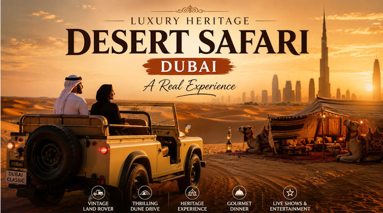 Luxury Heritage Desert Safari Dubai: A Real Experience