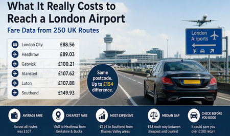 What It Really Costs to Reach a London Airport